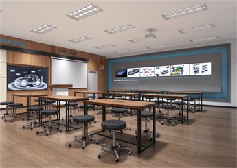 泰國皇家理工大學(xué)汽車實(shí)訓(xùn)室設(shè)計效果圖